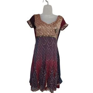 Sequin‎ Embellished Indian Salwar Special Occasion